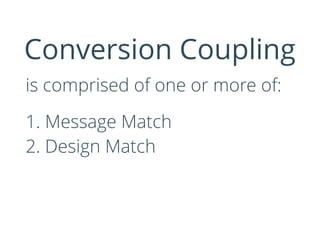 The 7 Principles of Conversion Centered Design | PDF