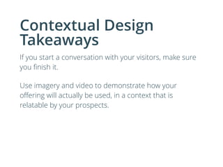 The 7 Principles of Conversion Centered Design | PDF