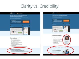 Clarity vs. Credibility
 