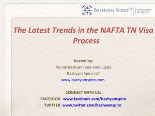 Webinar Latest Trends In TN Nafta Process