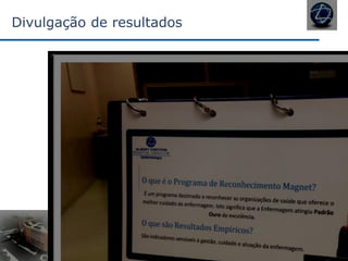Divulgação de resultados
 