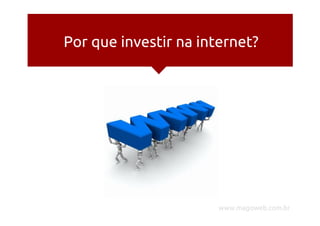 Por que investir na internet?




                       www.magoweb.com.br
 
