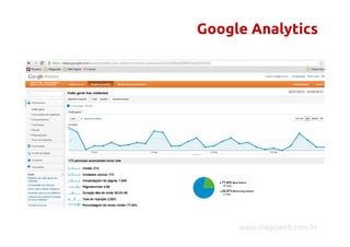 Google Analytics




     www.magoweb.com.br
 
