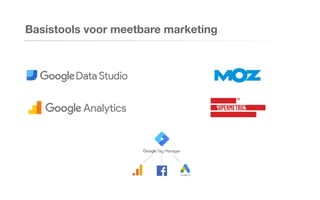 Basistools voor meetbare marketing
 