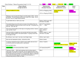 Webinar master presentation script final | PDF