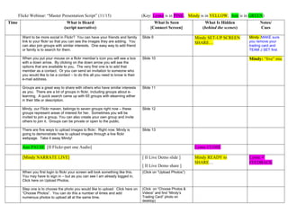 Webinar master presentation script final | PDF