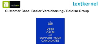 Customer Case: Basler Versicherung / Baloise Group
 