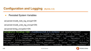 mysql 8.0 architecture and enhancement | PPT