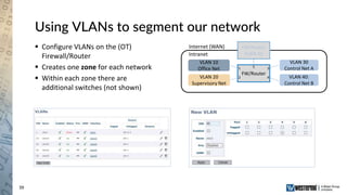 How to secure your industrial network using segmentation and ...
