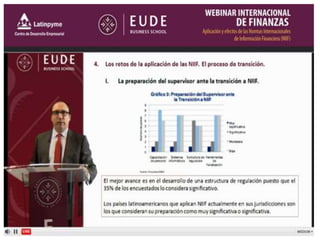 Webinar NIIF Global. APLICACION Y EFECTO