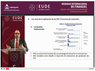 Webinar NIIF Global. APLICACION Y EFECTO