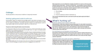 Industrial trade
magazine article
 