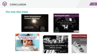 55
CONCLUSION
You may also enjoy
 