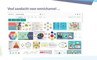 Veel aandacht voor omnichannel …
 