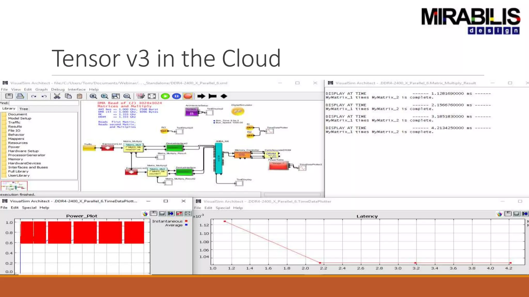 Tensor v3 in the Cloud
 