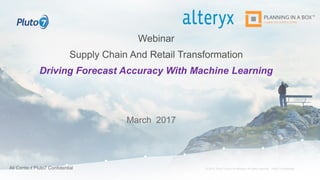 Driving Forecast Accuracy With Machine Learning
 