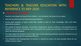 webinar on NEP (DEET) Teachers & Teacher Education.pptx