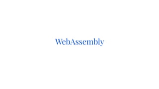 WebAssembly
 