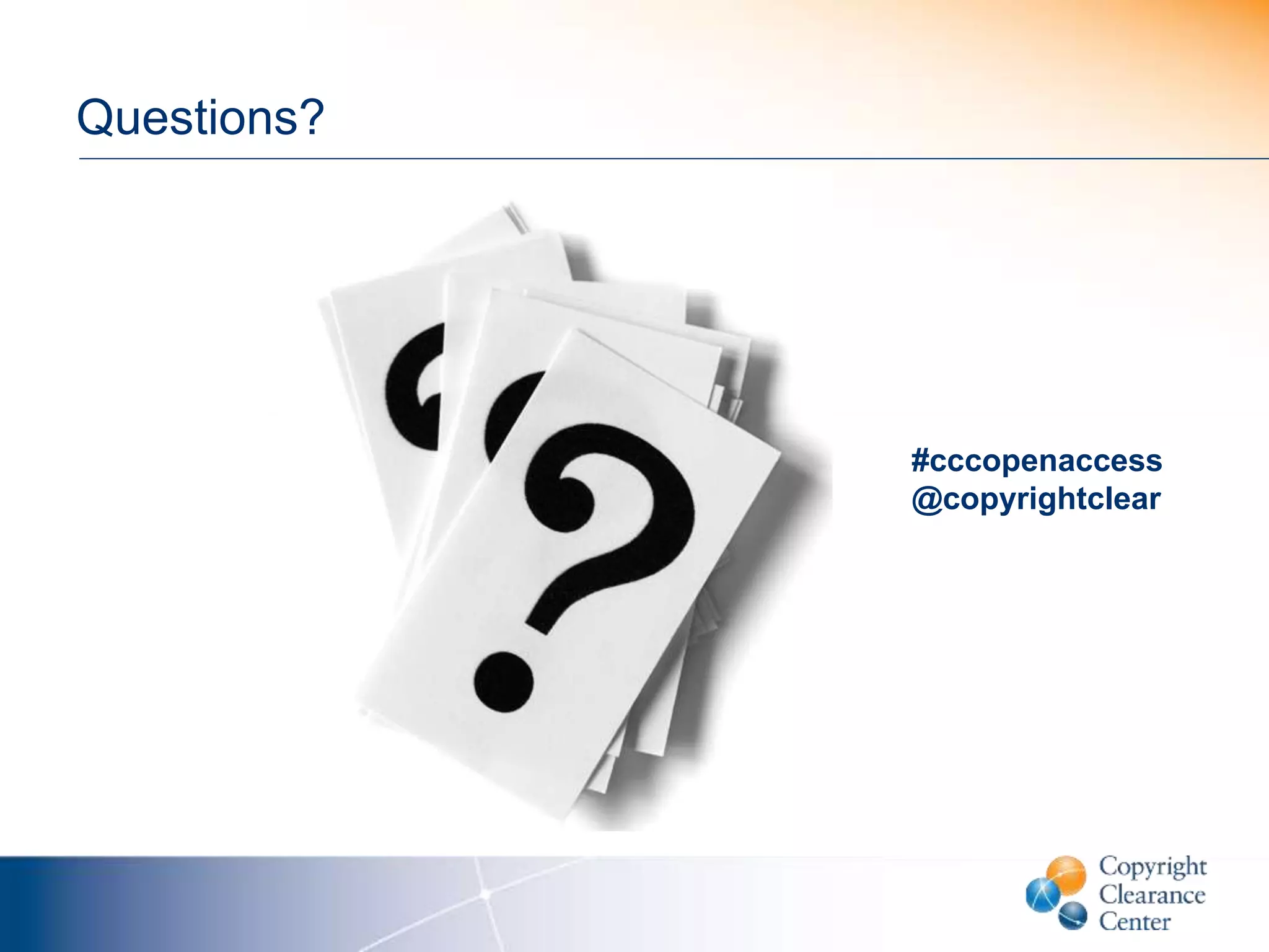Webinar on open access creative commons