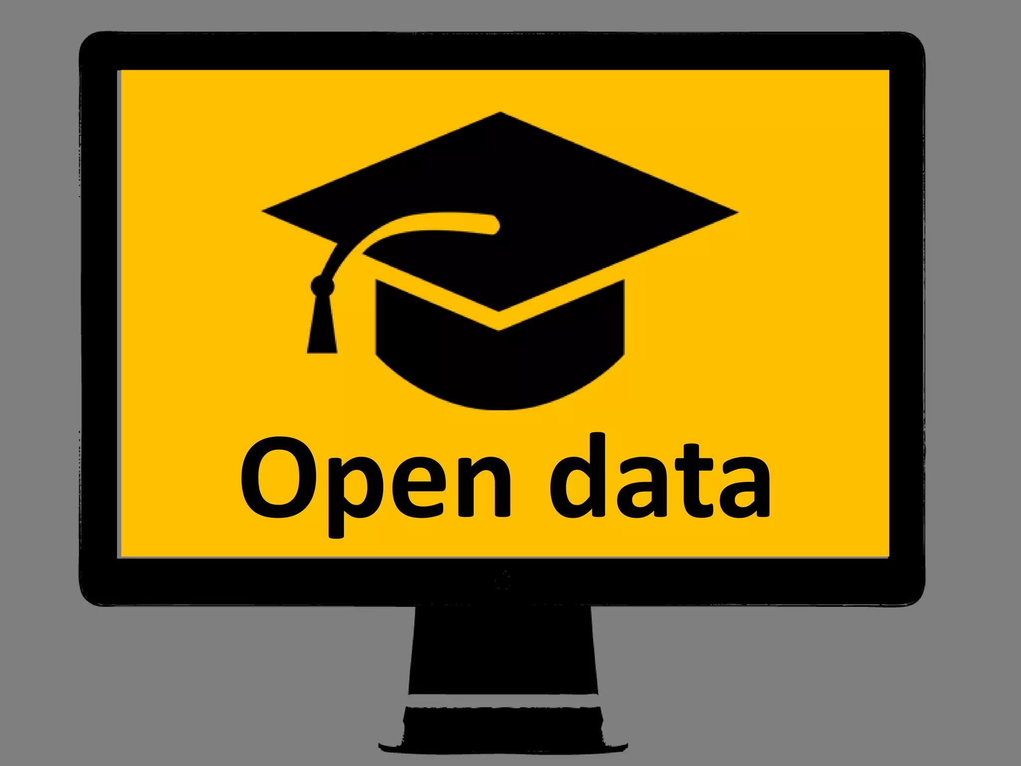 Open data
 