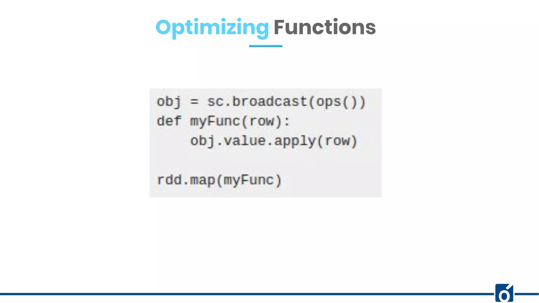 Optimizing Functions
 