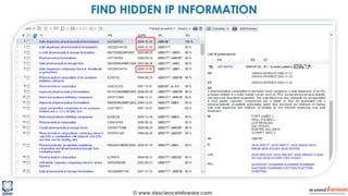© www.descienceinfoware.com
FIND HIDDEN IP INFORMATION
 