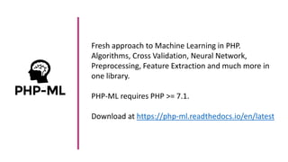 Webinar PHP-ID: Machine Learning dengan PHP | PDF