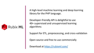 Webinar PHP-ID: Machine Learning dengan PHP | PDF