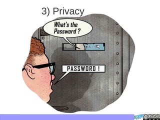 3) Privacy