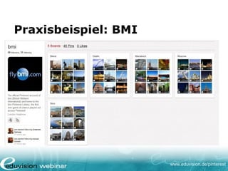 www.eduvision.de/pinterest
Praxisbeispiel: BMI
 