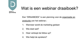 Webinar Plan Maken Pptx