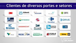 Clientes de diversos portes e setores

 