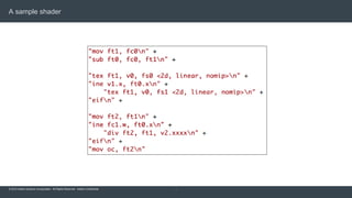 © 2015 Adobe Systems Incorporated. All Rights Reserved. Adobe Confidential.
A sample shader
32
 
