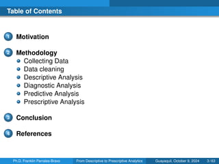 From Descriptive to Prescriptive Analytics on Time Series | PDF