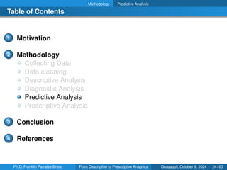 From Descriptive to Prescriptive Analytics on Time Series | PDF