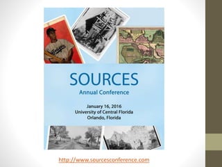http://www.sourcesconference.com
 