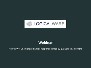 Webinar
How WWF-UK Improved Email Response Times by 1.5 Days in 3 Months
 
