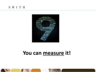 You can measure it!
 