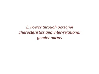 Power through: A new concept in the empowerment discourse