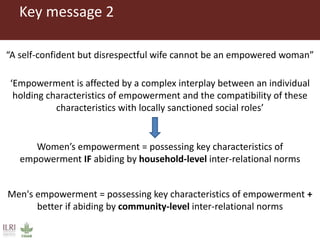 Power through: A new concept in the empowerment discourse