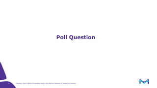 The Role of BPOG Extractables Data in the Effective Adoption of Single ...