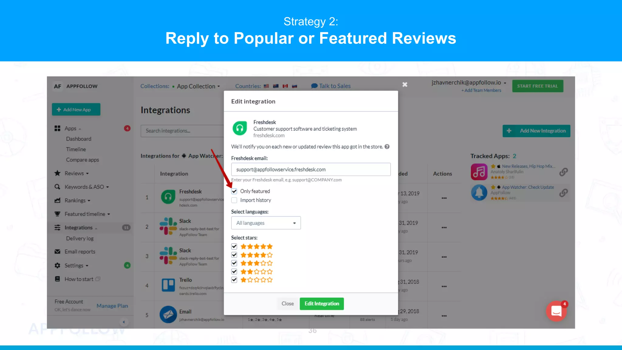 Strategy 2:
Reply to Popular or Featured Reviews
36
 