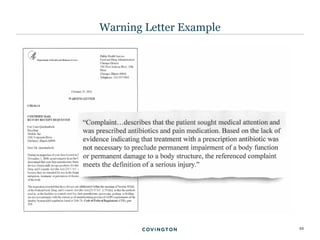 22
Warning Letter Example
 