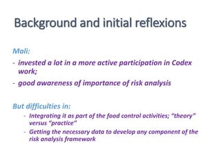 Practical Approach to Food Safety Risk Analysis Training | PDF