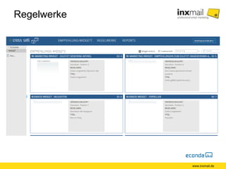 Regelwerke
www.inxmail.de
 