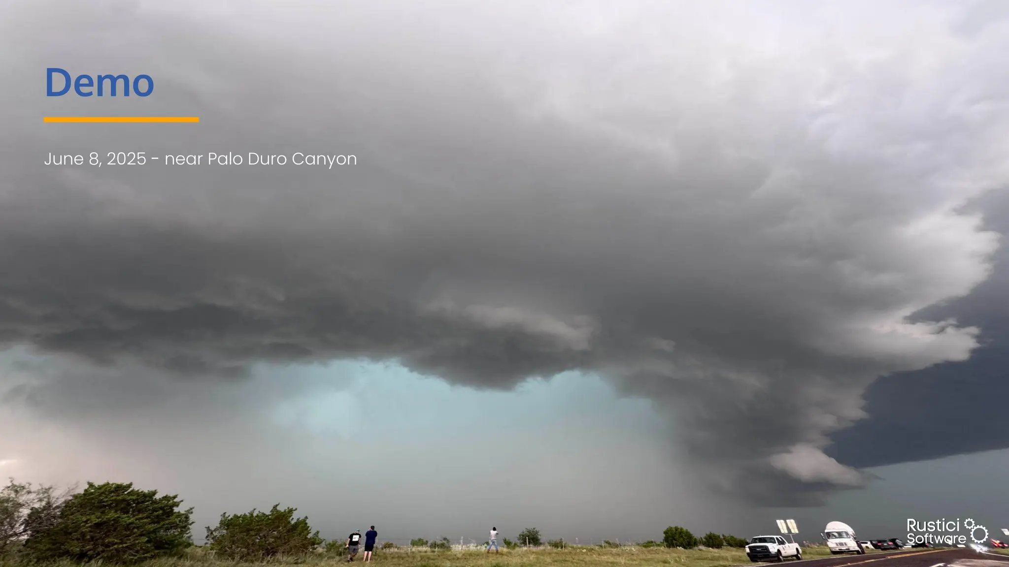 Demo
June 8, 2025 - near Palo Duro Canyon
 