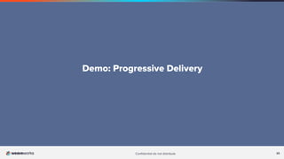 23
Conﬁdential do not distribute 23
Demo: Progressive Delivery
 