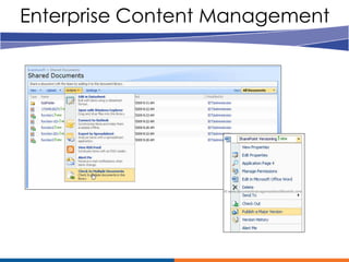 Enterprise Content Management
 