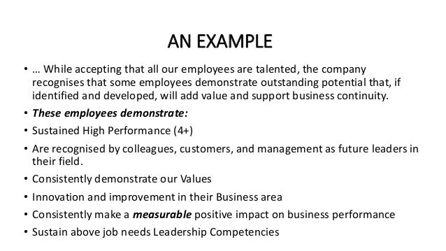 succession plan example