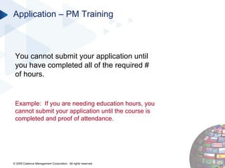 PMI Certifications in Project Management Webinar Slide Deck